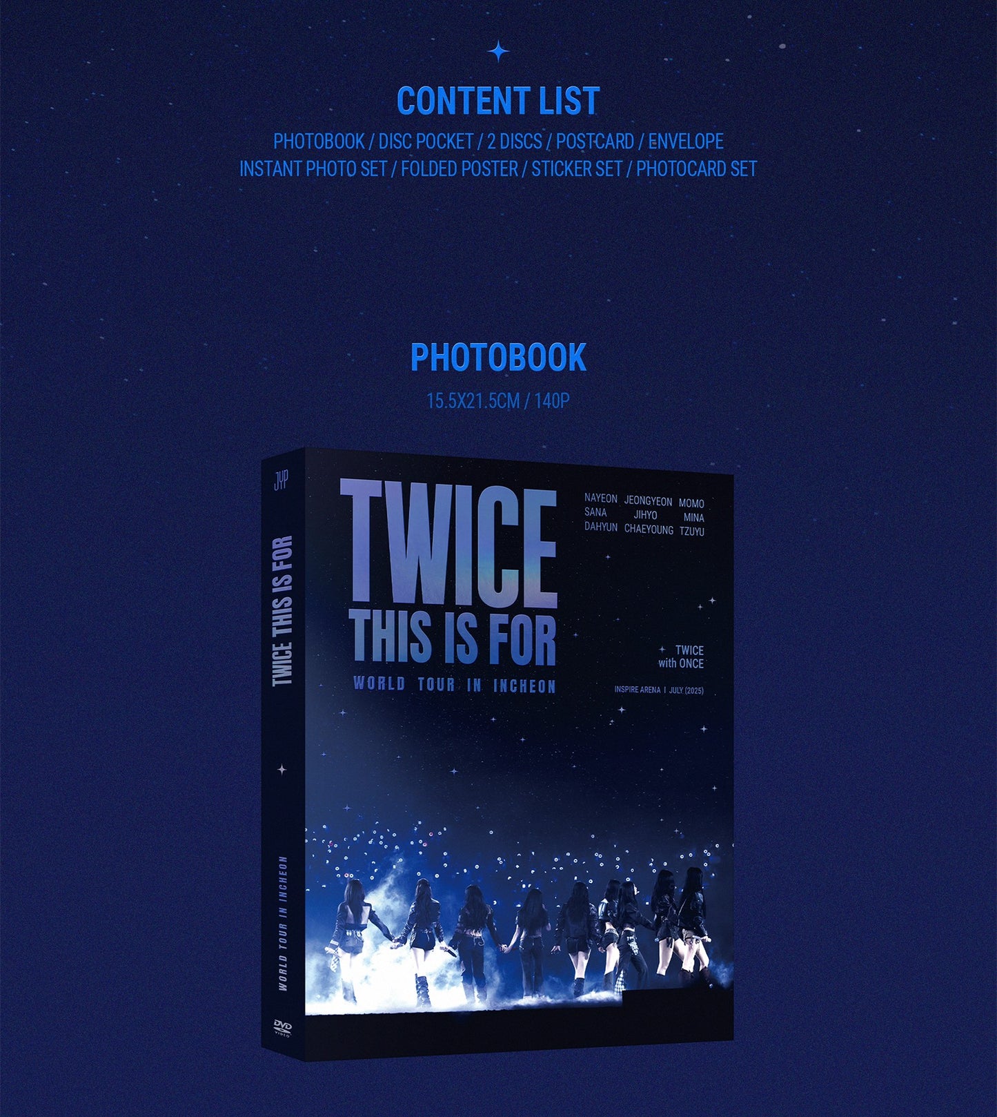 TWICE - [[THIS IS FOR] WORLD TOUR IN INCHEON] (DVD)