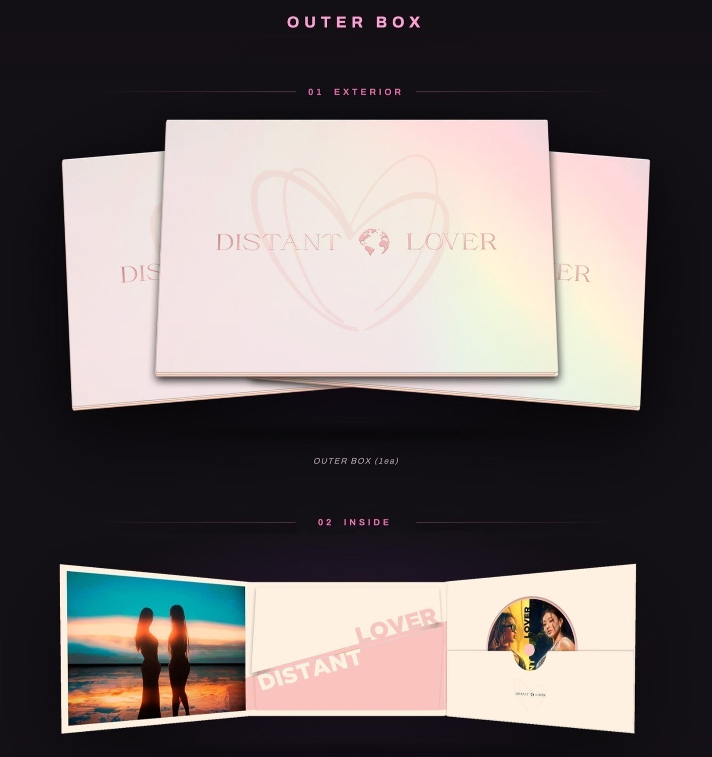 JIHYO (TWICE), Shenseea, FANDOM - [Distant Lover] (Collectable Gift Box)