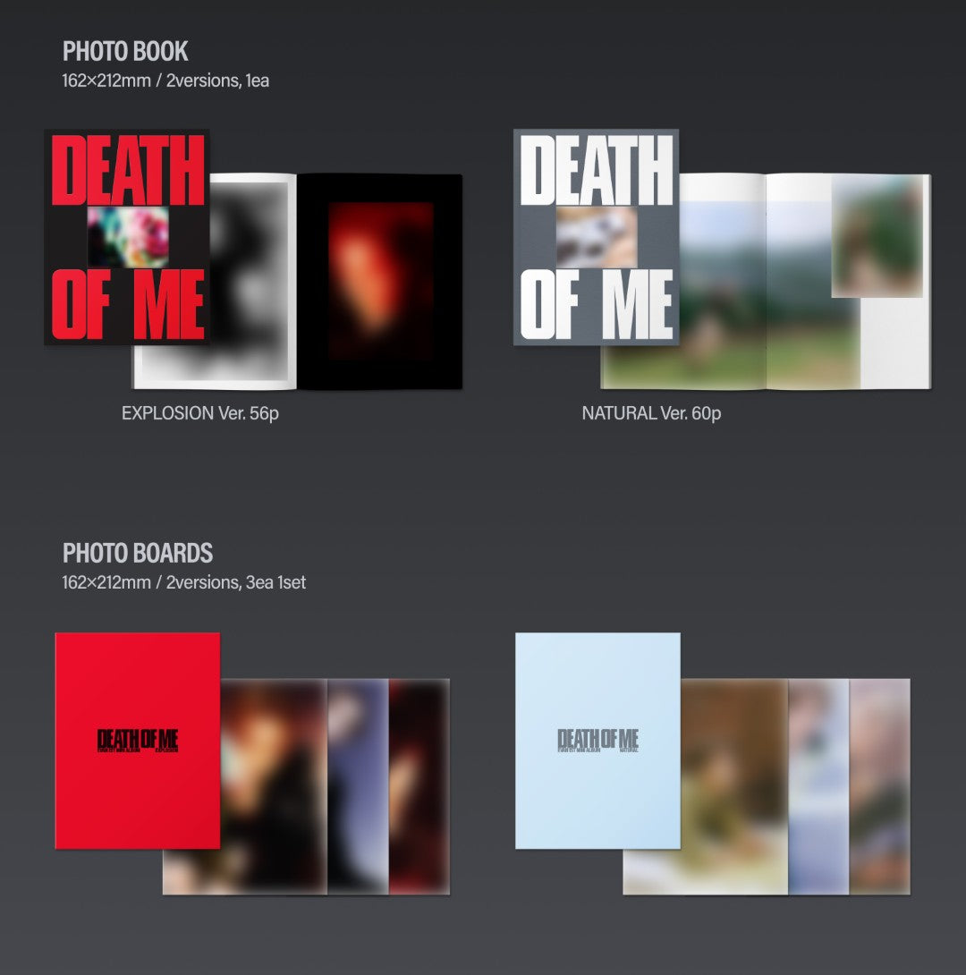 EVAN - 1st Mini Album [DEATH OF ME]