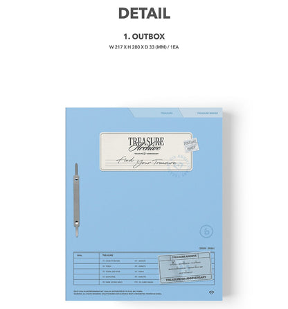 (Ktown4u Gift) TREASURE ARCHIVE : TREASURE 6th ANNIVERSARY