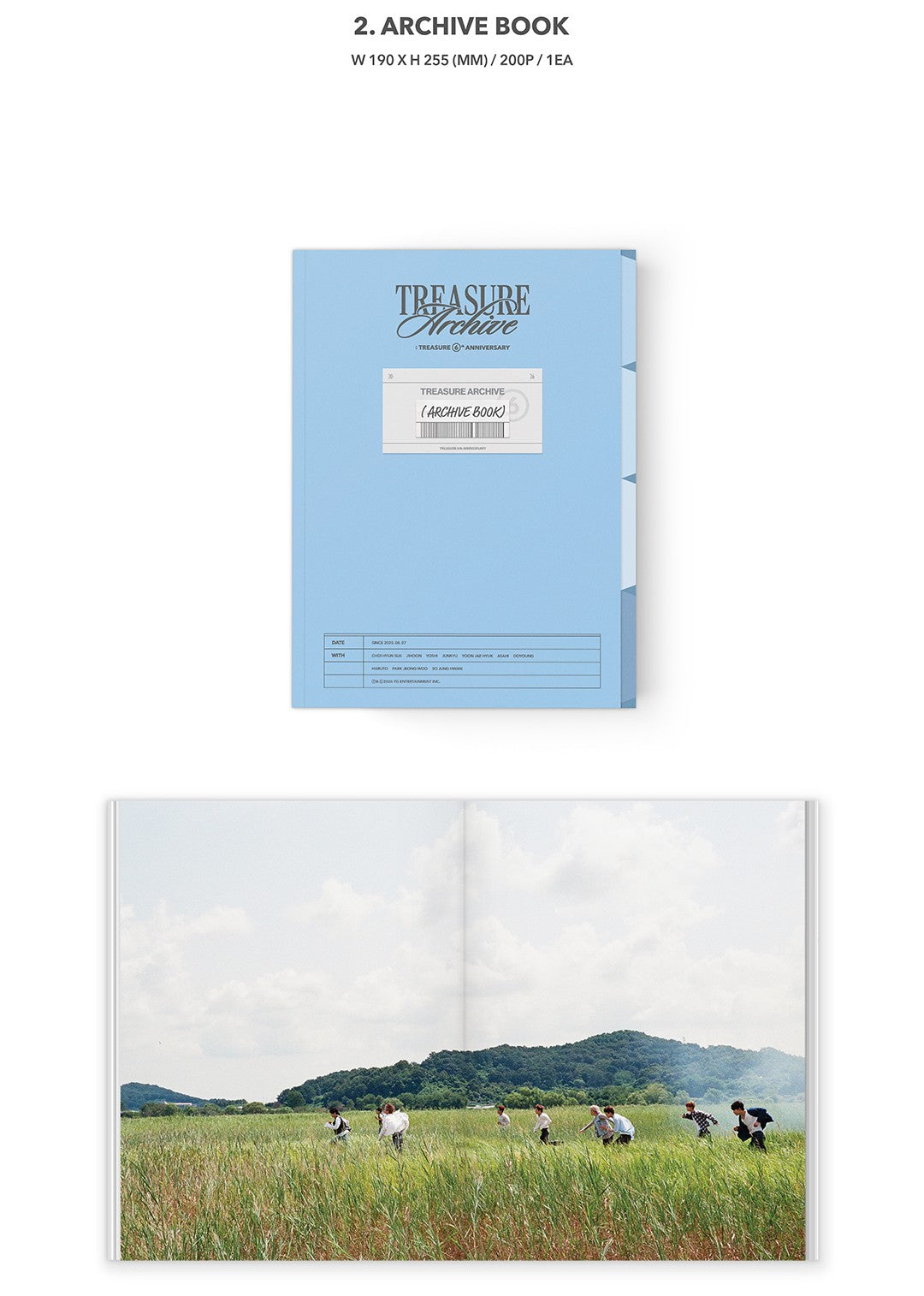 (Ktown4u Gift) TREASURE ARCHIVE : TREASURE 6th ANNIVERSARY