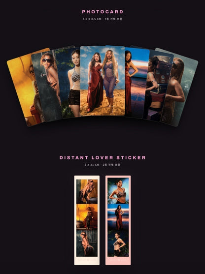 JIHYO (TWICE), Shenseea, FANDOM - [Distant Lover] (Collectable Gift Box)