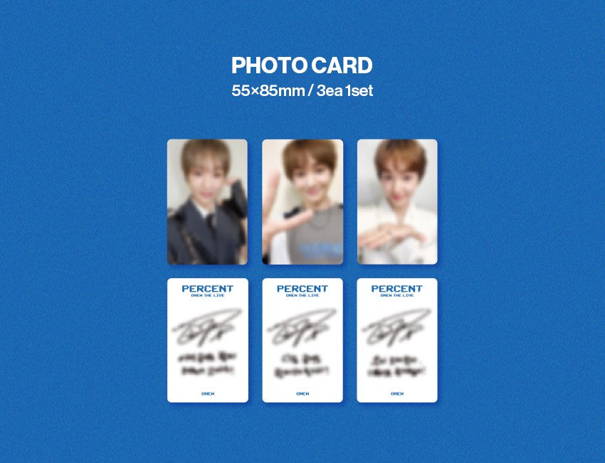 (Ktown Gift) ONEW - [WORLD TOUR [ONEW THE LIVE : PERCENT (%)]] (VIEWING CODE)