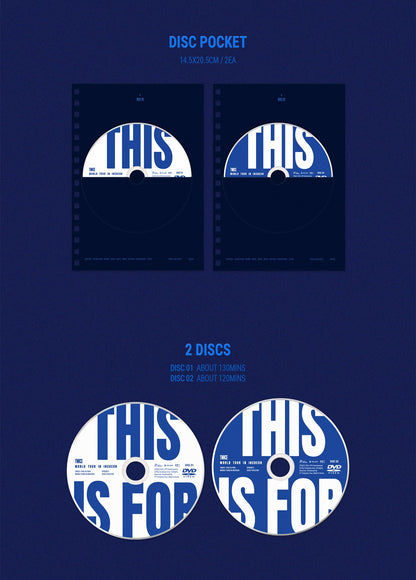 TWICE - [[THIS IS FOR] WORLD TOUR IN INCHEON] (DVD)