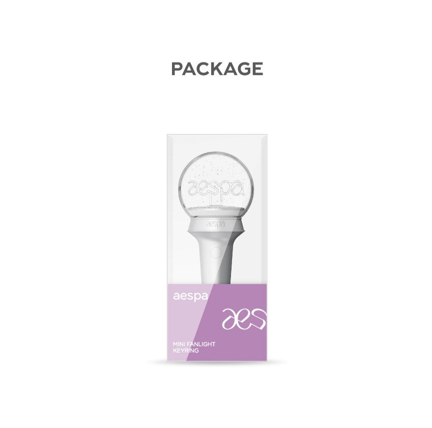 aespa - OFFICIAL MINI FANLIGHT KEYRING