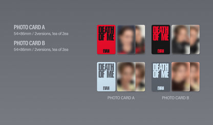EVAN - 1st Mini Album [DEATH OF ME]