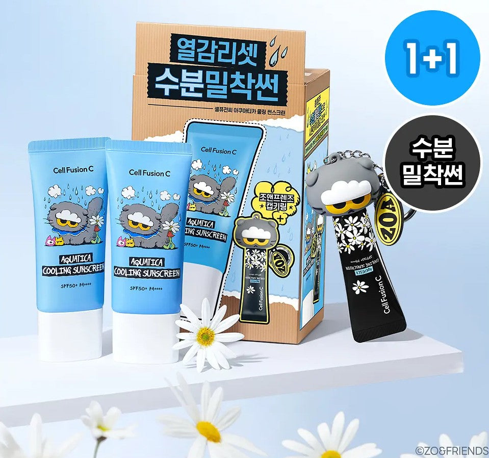 (Special Gift) Cell Fusion C × ZO&FRIENDS - Aquatica Cooling Suncreen