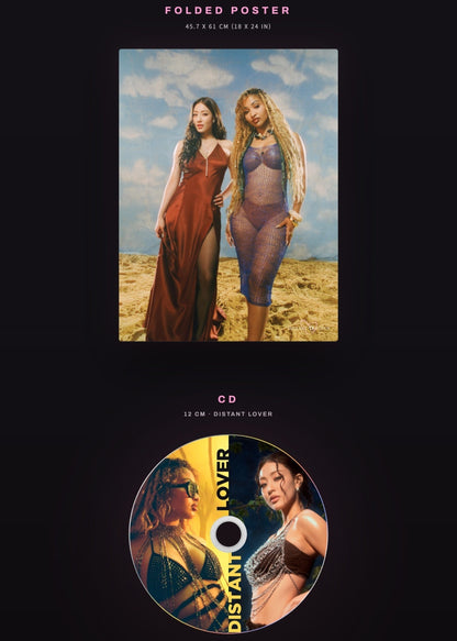 JIHYO (TWICE), Shenseea, FANDOM - [Distant Lover] (Collectable Gift Box)
