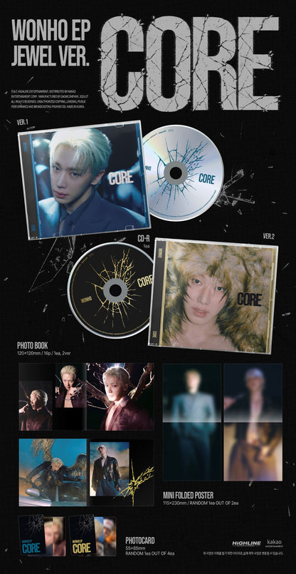 WONHO - EP Album [CORE] (Jewel Ver.)