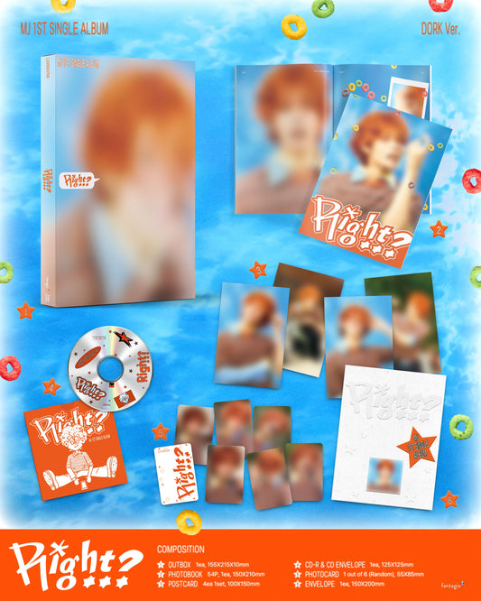 MJ (ASTRO) - 1st Single Album [Right..?]