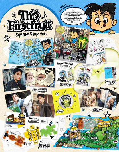 MARK (NCT 123) - 1st Album [The Firstfruit] (Square Flap Ver.)