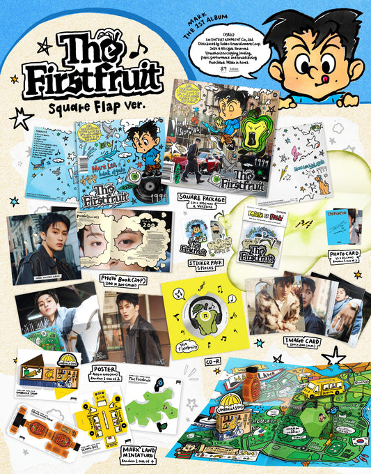 MARK (NCT 123) - 1st Album [The Firstfruit] (Square Flap Ver.)