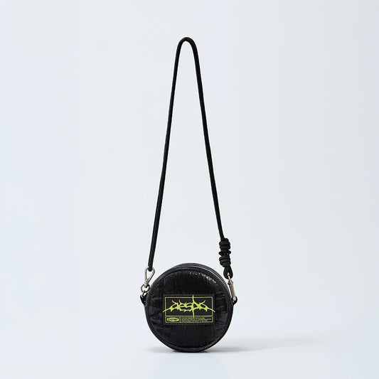 [coller aespa edition] LEMONADE KEYRING BAG (Black)