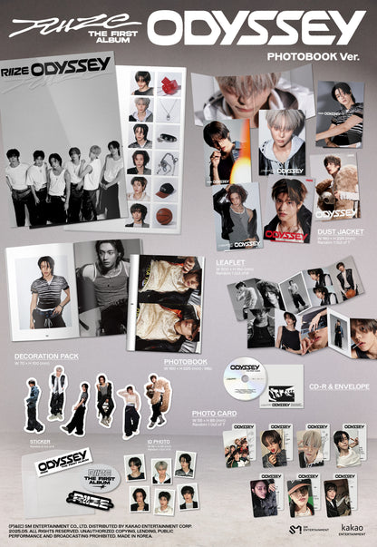 RIIZE - 1st Album [ODYSSEY] (PHOTOBOOK Ver.)