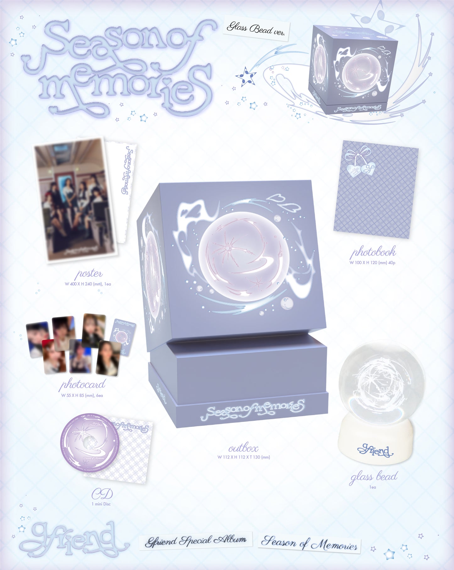 GFRIEND - Special Album [Season of Memories] (Glass Bead ver.)