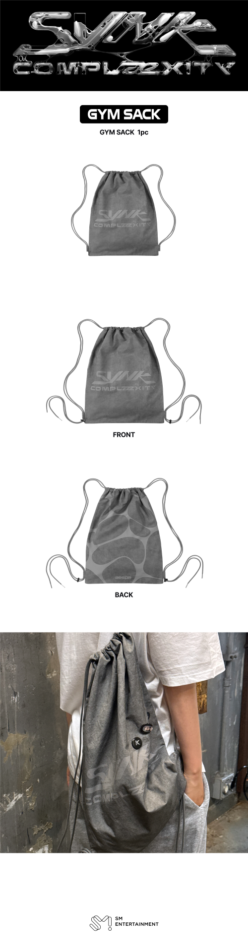 aespa - [2026 LIVE TOUR [SYNK: COMPLaeXITY] MD] GYM SACK
