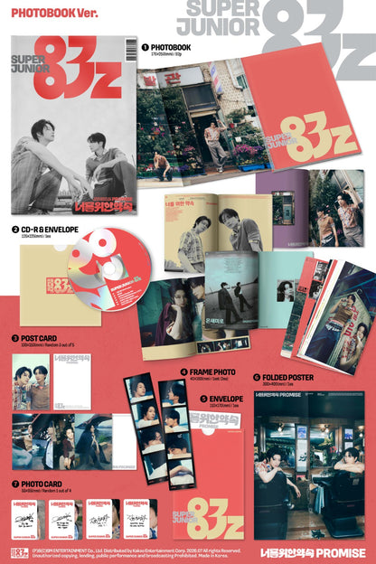 SUPER JUNIOR-83z - 1st Mini Album (Promise)