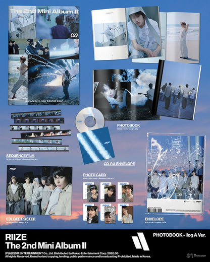 RIIZE - 2nd Mini Album [II] (Photobook Ver.)