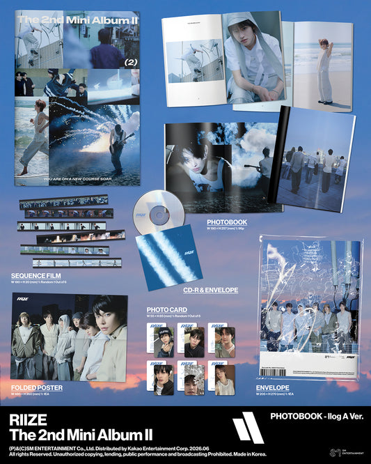 RIIZE - 2nd Mini Album [II] (Photobook Ver.)