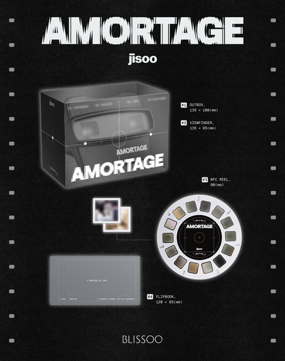 JISOO - Mini Album [AMORTAGE] (REELS Ver.)