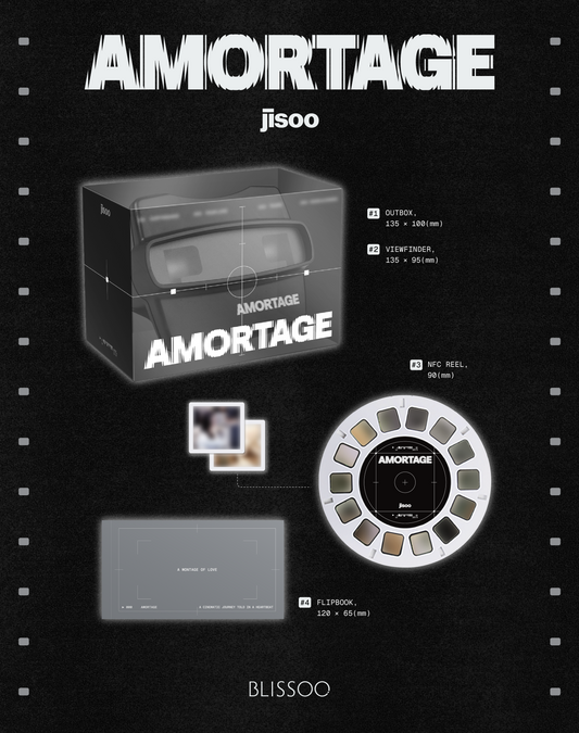 JISOO - Mini Album [AMORTAGE] (REELS Ver.)