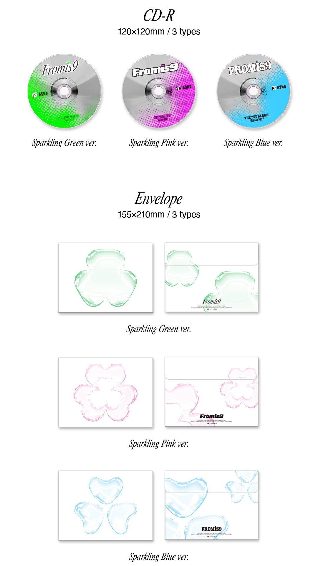 fromis_9 - 2nd Album [Glow ME] (Photobook Ver.)