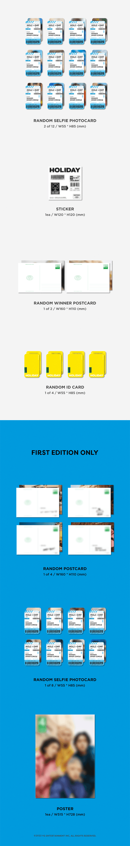 WINNER - 4th MINI ALBUM [HOLIDAY]
