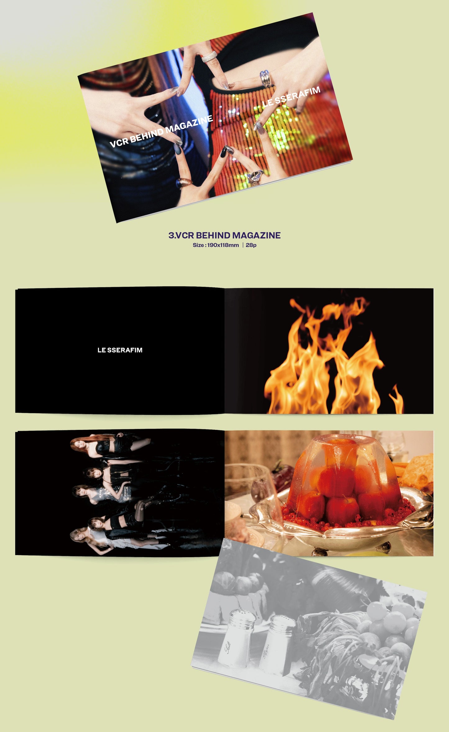 (1st Press Gift) LE SSERAFIM - [TOUR 'EASY CRAZY HOT' ENCORE IN SEOUL] (DC)