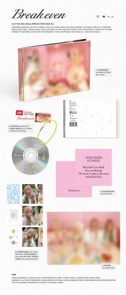(Early-Bird Werverse Gift) ILLIT - [BREAK EVEN]