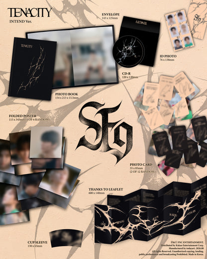 (Ktown4u Gift) SF9 - 2nd Album [TENACITY]