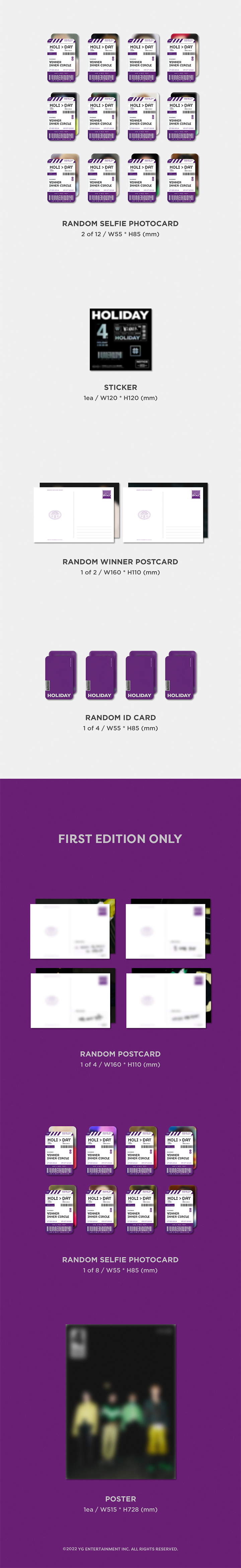 WINNER - 4th MINI ALBUM [HOLIDAY]