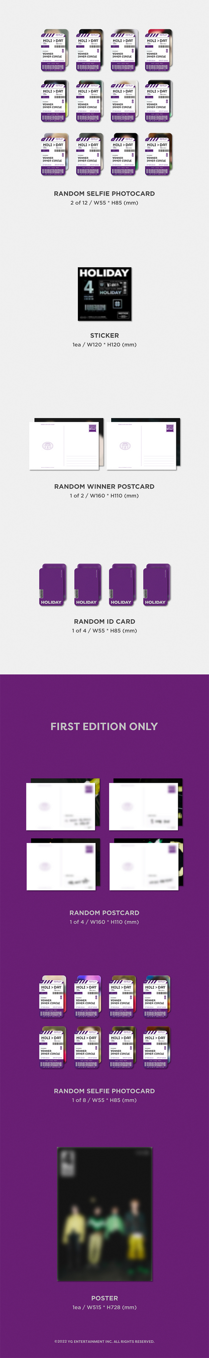WINNER - 4th MINI ALBUM [HOLIDAY]