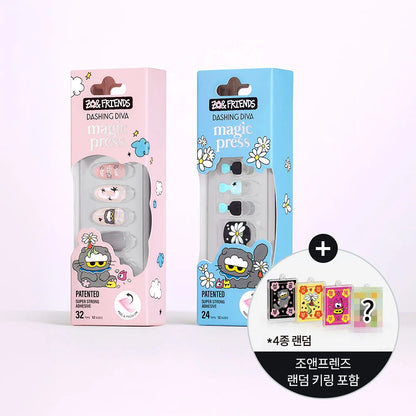 (+ Gift) ZO&FRIENDS x DASHING DIVA magic press - PINKY FUNKY (Nail)
