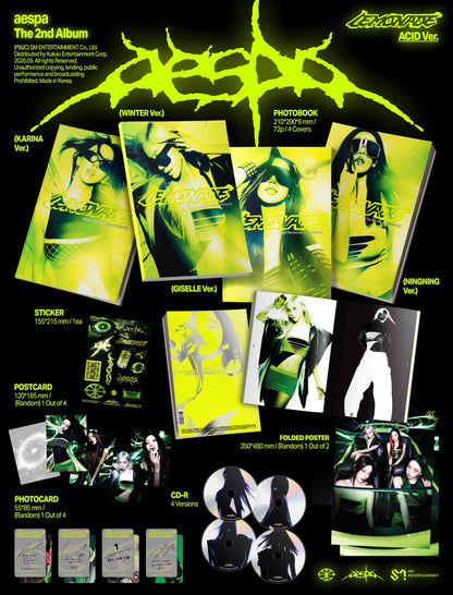 aespa - 2nd Album [LEMONADE] (ACID Ver.)