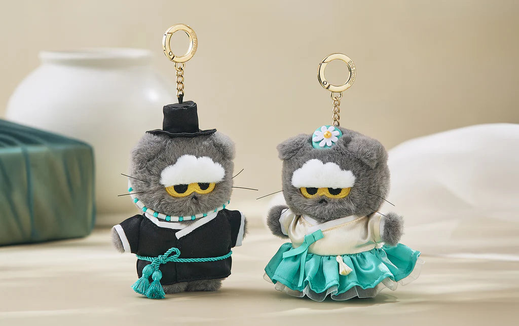 ZO&FRIENDS K-EDITION - ZOA PLUSH KEYRING (ASSI)