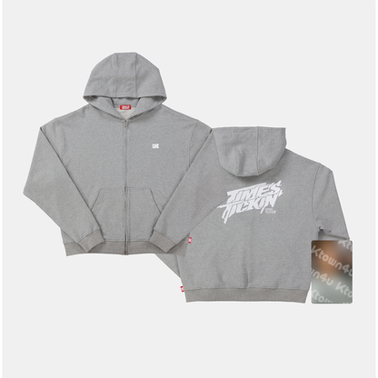 U-KNOW - [2026 [U-KNOW PROJECT 26 : SCENE#1] in SEOUL MD] ZIP-UP HOODIE SET (GREY Ver.)