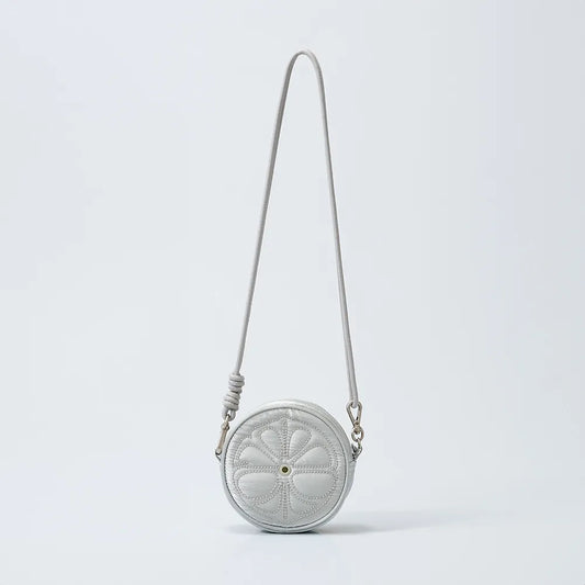 [coller aespa edition] LEMONADE KEYRING BAG (Silver)