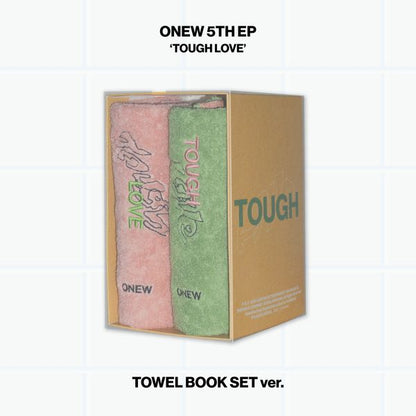 ONEW - 5th Mini Album [TOUGH LOVE] (TOWEL BOOK Ver.)