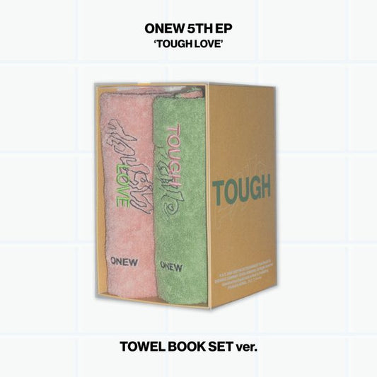 ONEW - 5th Mini Album [TOUGH LOVE] (TOWEL BOOK Ver.)