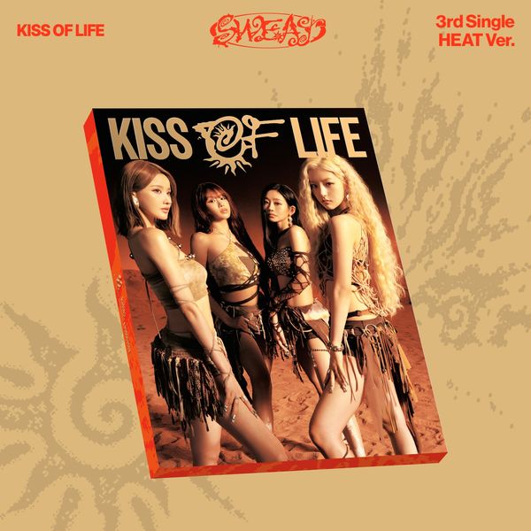 (Ktown4u Gift) KISS OF LIFE - 3rd Single Album [SWEAT] (HEAT Ver.)