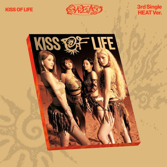 (Ktown4u Gift) KISS OF LIFE - 3rd Single Album [SWEAT] (HEAT Ver.)
