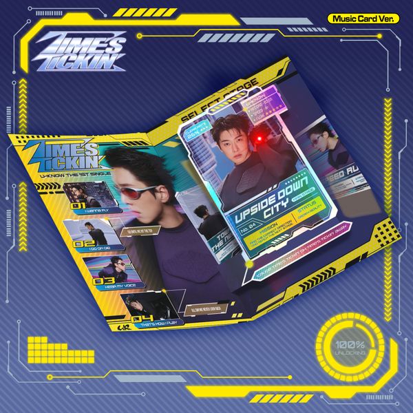 U-KNOW (TVXQ!) - 1st Single Album [Time's Tickin'] (Music Card Ver.) (SMART ALBUM)