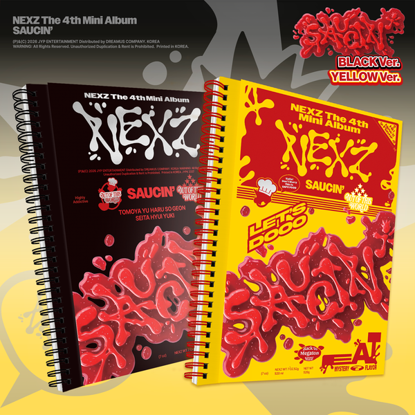 (Pre-order Bonus) NEXZ - 4th Mini Album [SAUCIN'] (Photobook Ver.)