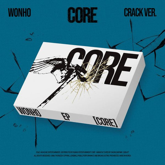 (Pre-order Gift) WONHO - EP Album [CORE] (Crack Ver.)