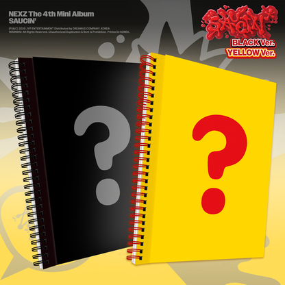 (Ktown4u Gift + Pre-order Bonus) NEXZ - 4th Mini Album [SAUCIN'] (Photobook Ver.)