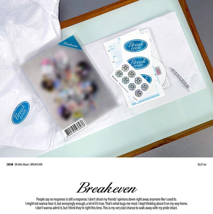 (Early-Bird Werverse Gift) ILLIT - [BREAK EVEN] (GLLIT ver.)
