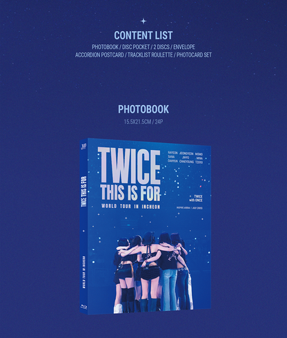 TWICE - [[THIS IS FOR] WORLD TOUR IN INCHEON] (Blu-ray)