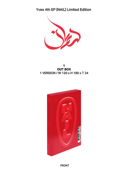 Yves - 4th EP Album [NAIL] (Limited Edition Ver.) (MD Album)