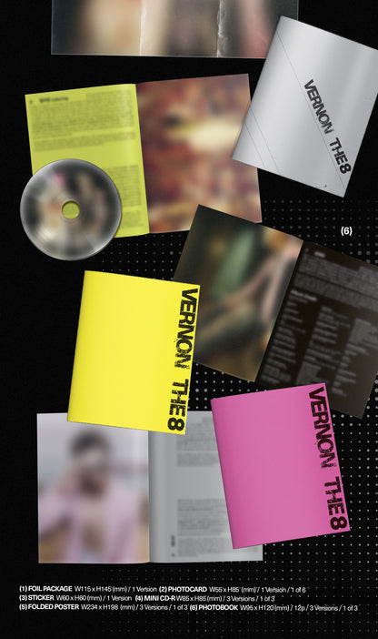 V8 (SEVENTEEN) - 1st Mini Album 'V8' Compact Ver.