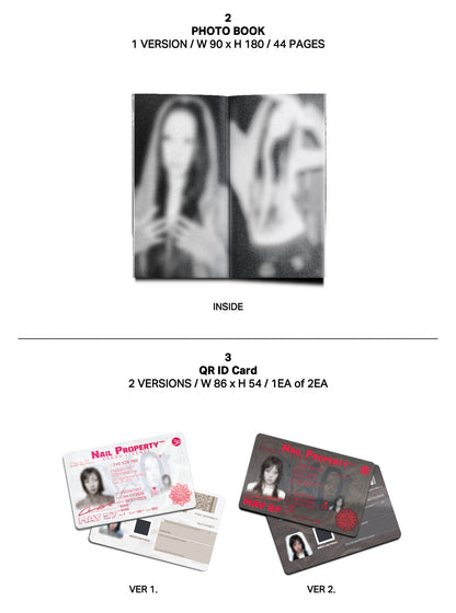 Yves - 4th EP Album [NAIL] (Limited Edition Ver.) (MD Album)